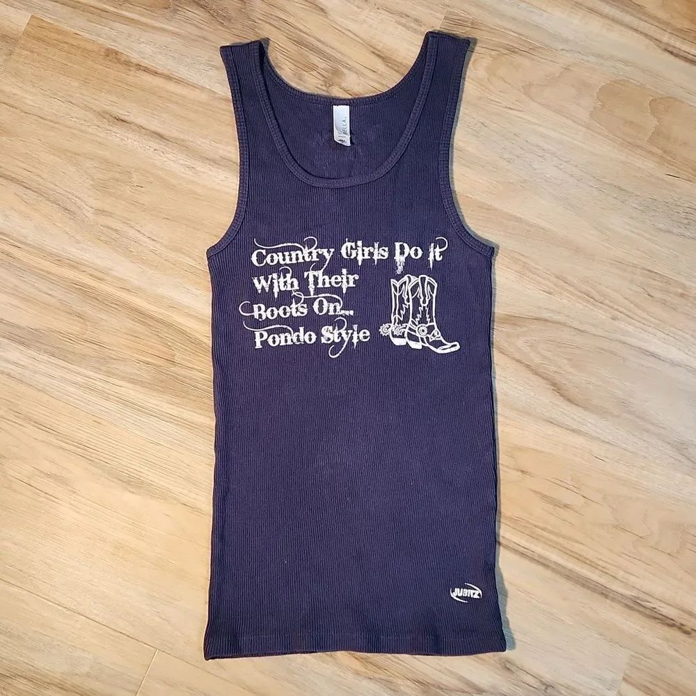 🐞Bella Portland, Oregon Ponderosa Lounge Ribbed Tanktop Medium